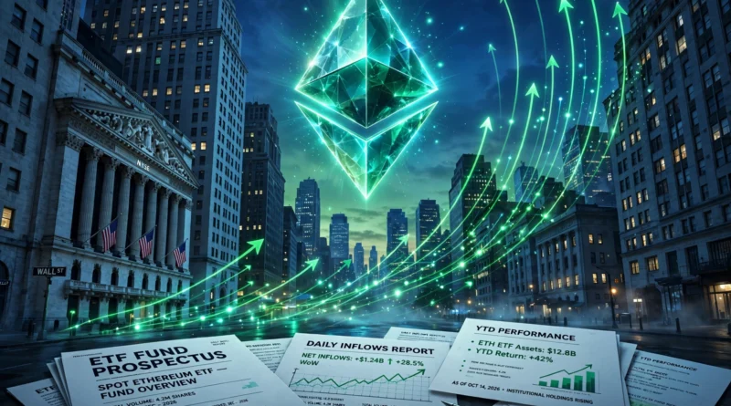 Ethereum ETF Inflows Return After 10-Day Outflow Streak