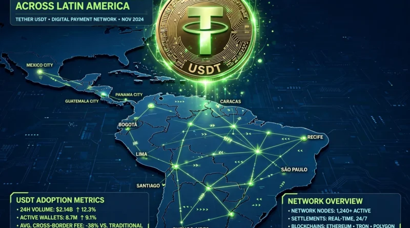 Tether Backs EFY Finance to Expand Stablecoins in LatAm
