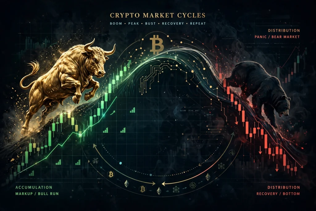 Crypto Market Cycles: How Bull and Bear Markets Work