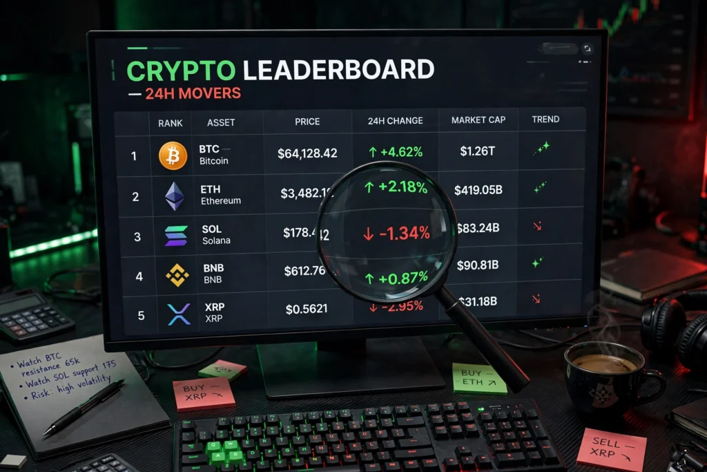 Reading Crypto Gainers and Losers: An Analyst's Framework