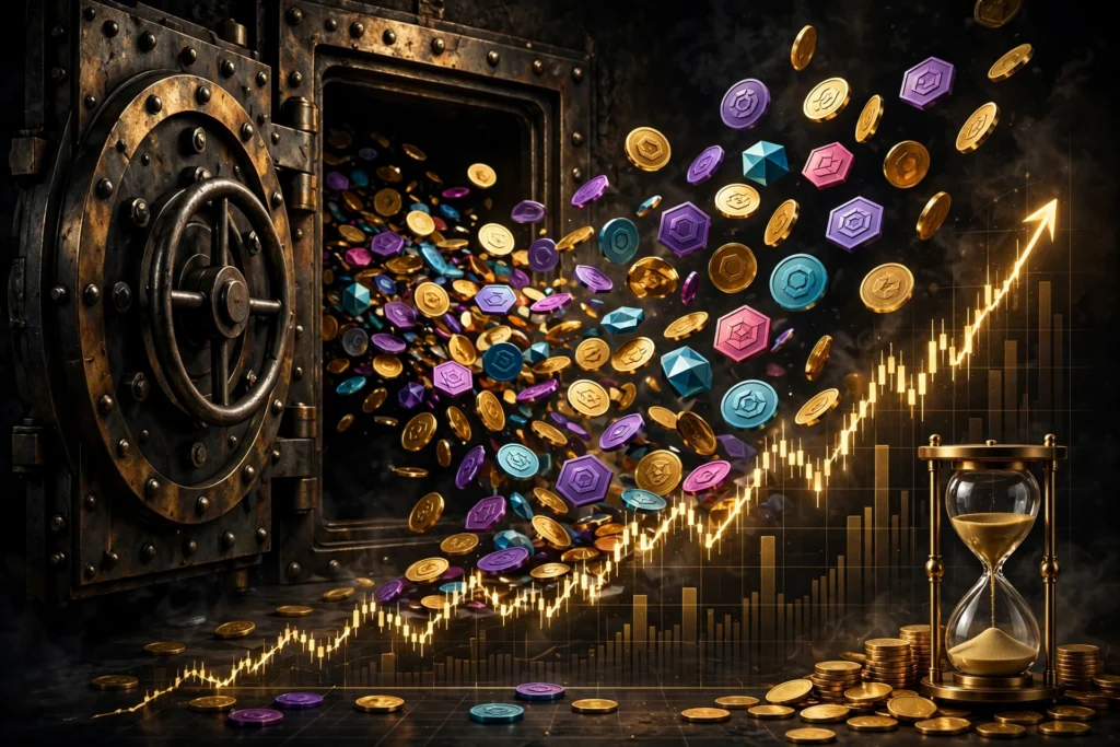 $158 Million in Token Unlocks Hit the Market This Week: CRO, ARB Lead